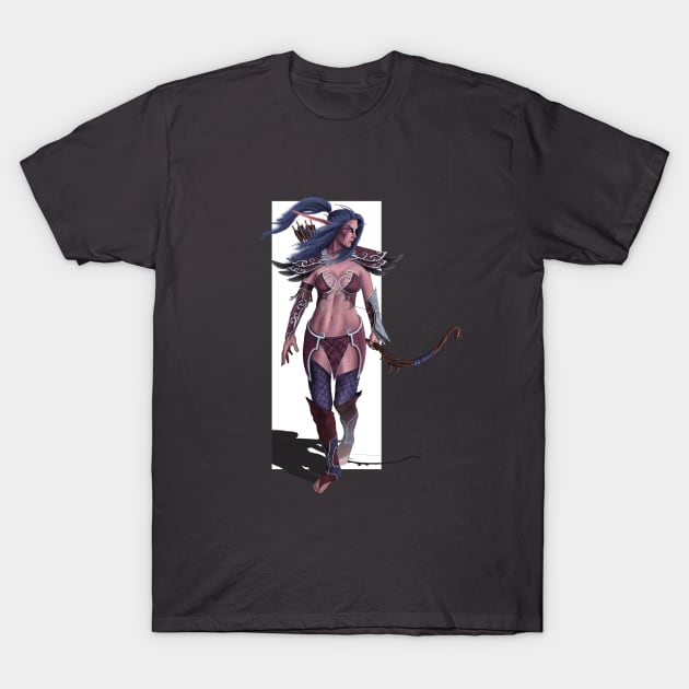 Night Elf T-Shirt by onurbakar